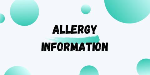 allergy information graphic