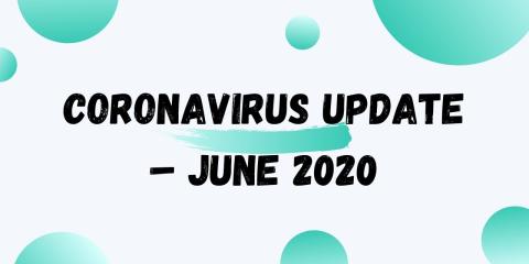 coronavirus update june 2020 graphic